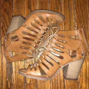 2 PAIRS FOR $20 Gladiator heels